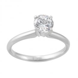 Золотой кольцо для помолвки с бриллиантом RD335