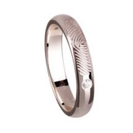 Обручальное кольцо с отпечатком WR.Otp07