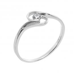 Женское золотое кольцо с бриллиантом RD266WD