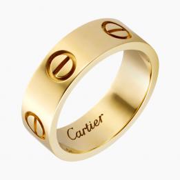 Золотое кольцо LOVE в стиле Cartier MRCAR05