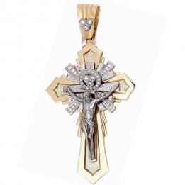 Золотой крестик Сияние CR06.50Y