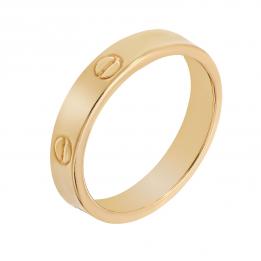 Золотое кольцо в стиле CARTIER RD390