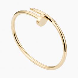 Золотой браслет Juste un Clou в стиле CARTIER BRiCar07.18