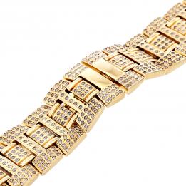 Золотой часовой браслет BRW13