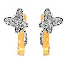 Золотые серьги T03148E