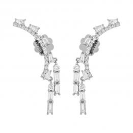 Пусеты с бриллиантами EP91WD