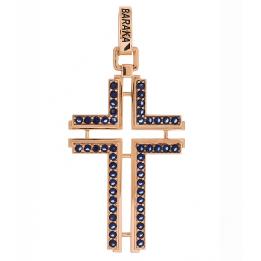 Золотой крест BARAKA CRBar07.14