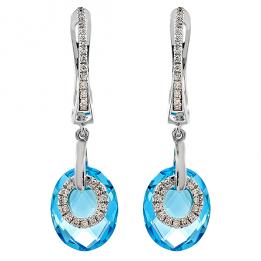 Золотые сережки C01082E