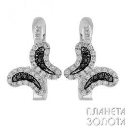 Золотые серьги T03110E