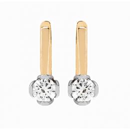 Золотые серьги ED54