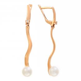 Золотые серьги EH40