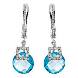 Золотые серьги C01132E