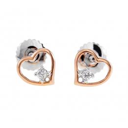 Золотые пусеты EP19WD