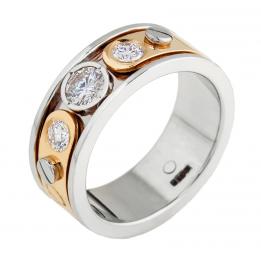 Золотое кольцо CARTIER MRCAR04WD