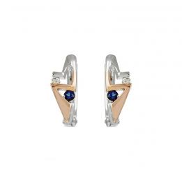 Золотые серьги ED101