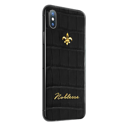 APPLE IPHONE NOBLESSE CROCO BLACK XS MAX