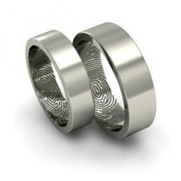 Обручальное кольцо с отпечатком WR.Otp12