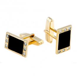Золотые запонки Cuff03.17