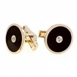 Золотые запонки Cuff07.10