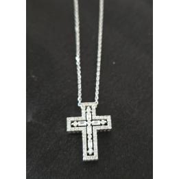 Золотой подвес с крестом Pi102.1