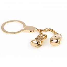 Золотой брелок "Пара боксерских перчаток" KC08