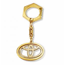 Золотой автомобильный брелок TOYOTA KAToyota11.3