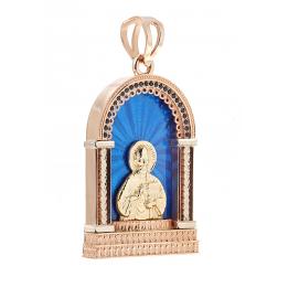 Золотая нательная икона PL05.40