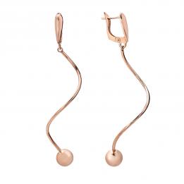 Золотые серьги ED128