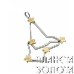 Золотой подвес знака зодиака "Стрелец" PZ.2.11