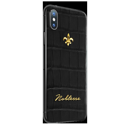 APPLE IPHONE NOBLESSE CROCO BLACK XS
