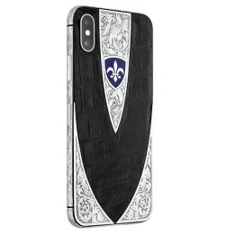 APPLE IPHONE NOBLESSE NOBLESSE SILVER CROCO X