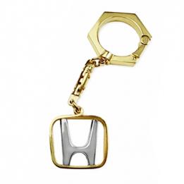 Золотой автомобильный брелок HONDA KAHonda4.1