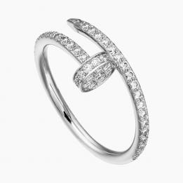 Золотое  кольцо  Juste un Clou  в стиле Cartier RDCar05