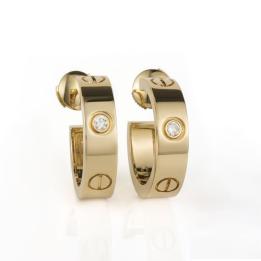 Золотые серьги EPCAR01