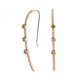 Золотые серьги ED125