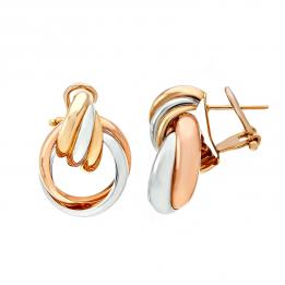 Золотые сережки E93