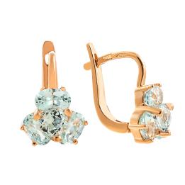 Золотые серьги EH18