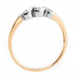 Золотое кольцо RD127WD