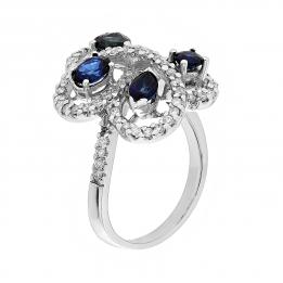 Золотое кольцо RD148WD