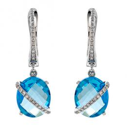 Золотые серьги C01085E