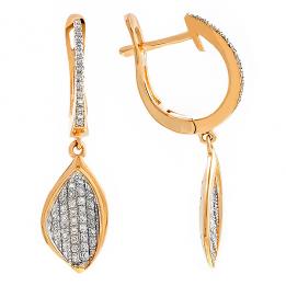 Золотые серьги T03268E