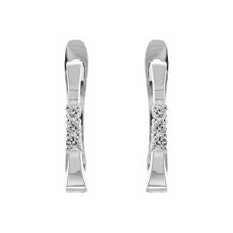 Золотые серьги S00317E