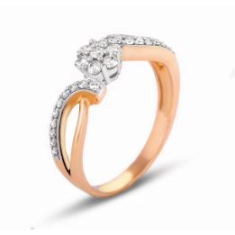 Золотое кольцо RD234WD