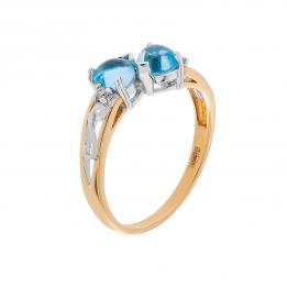 Золотое кольцо RD246WD