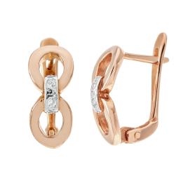 Золотые сережки E26