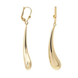 Золотые сережки E35