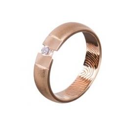 Обручальное кольцо с отпечатком WR.Otp09