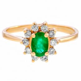 Золотое кольцо RD308WD