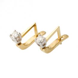 Золотые серьги ED71