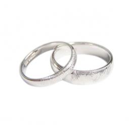 Обручальное кольцо с отпечатком WR.Otp01